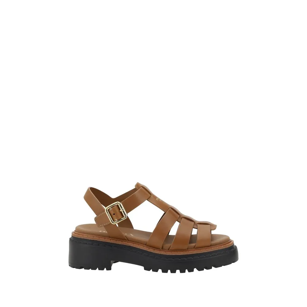 Prada Women's Sandals with a tread sole
