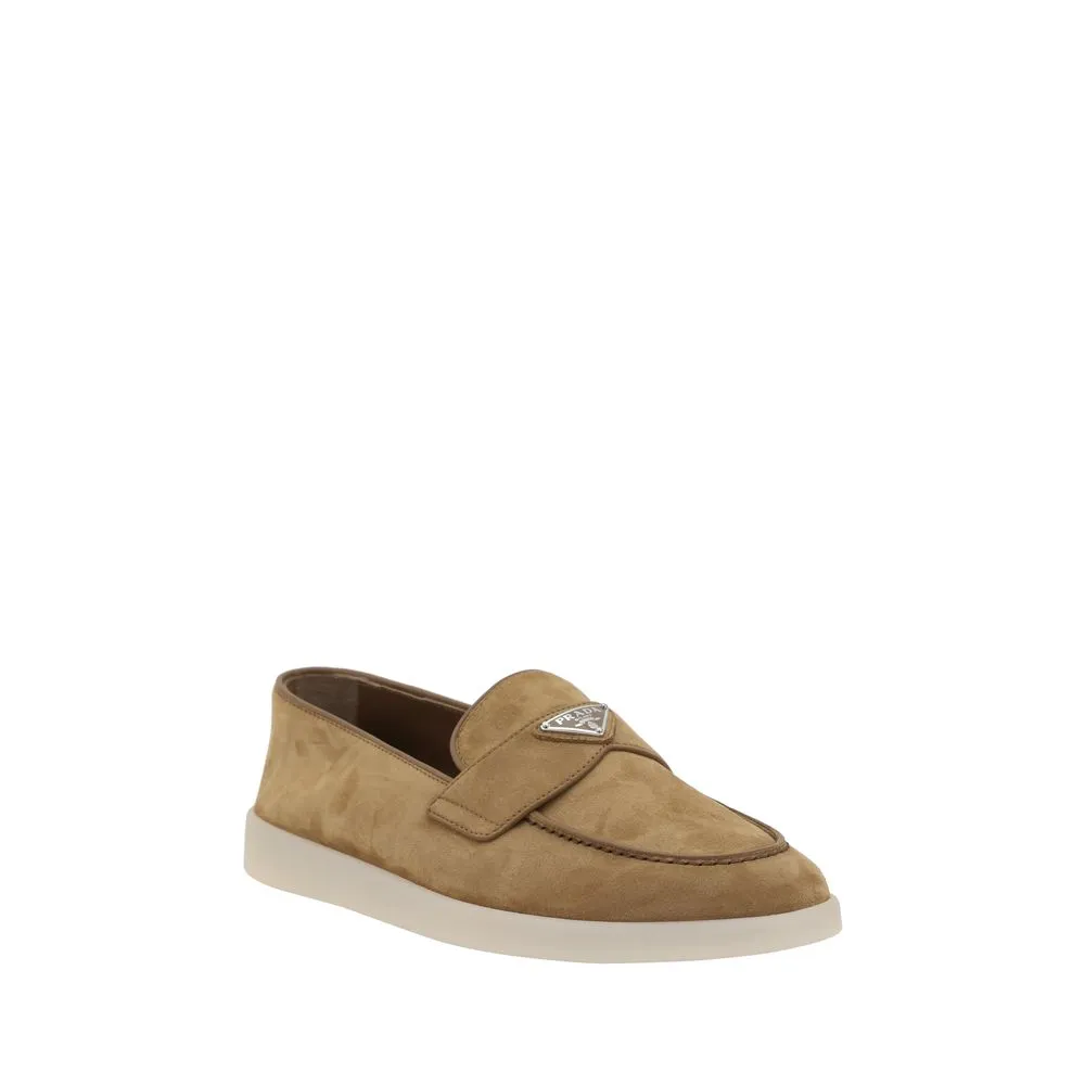 Prada Men's Suede Loafers