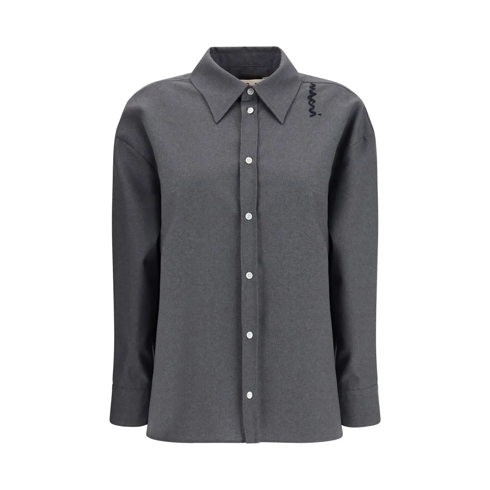 Marni Women's Asymmetrical Shirt