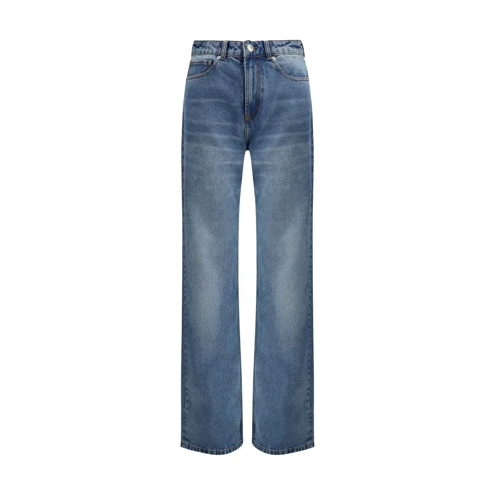 Ami Paris Women's Wide leg Jeans