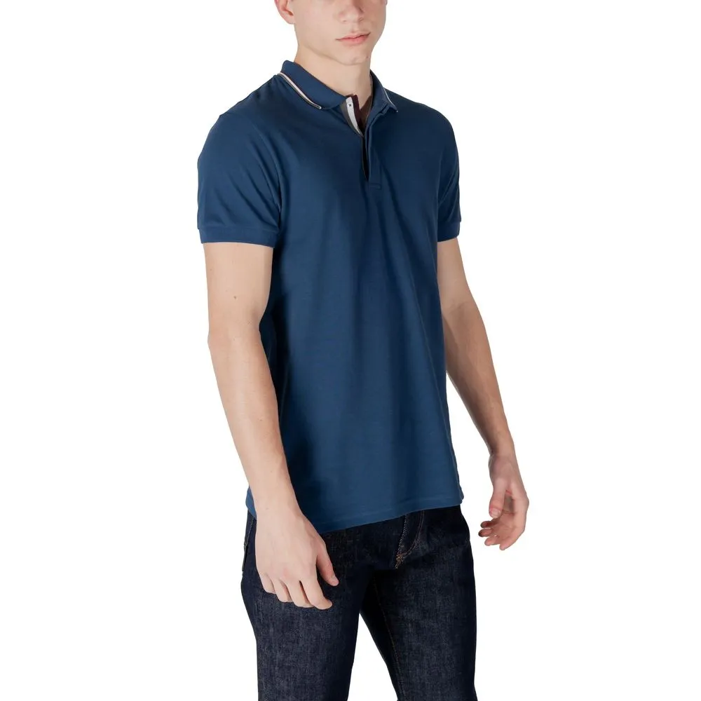 Colmar Originals Men's Blue Cotton Polo Shirt