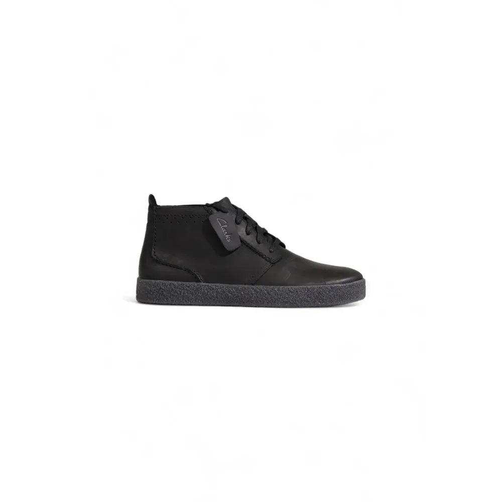 Clarks Men's Black Suede Boot