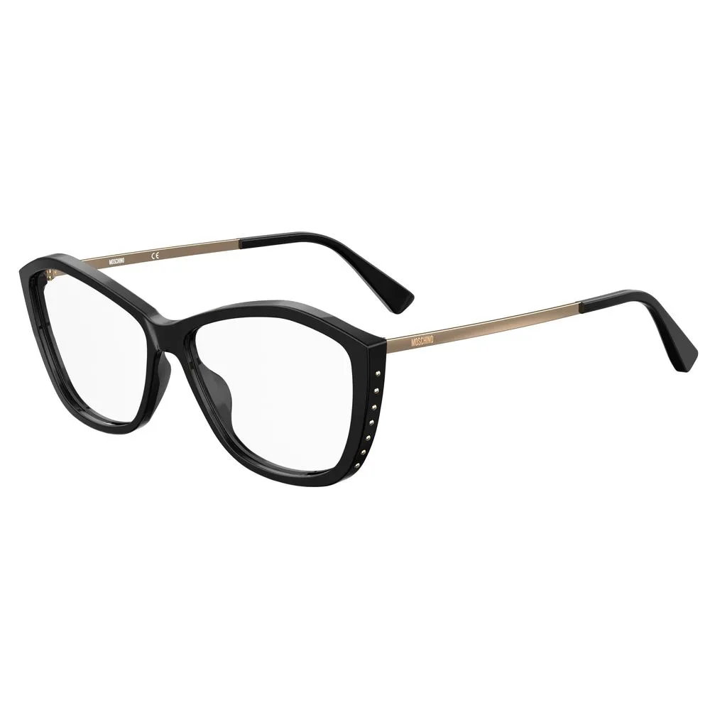Moschino Women's Black Acetate Frames