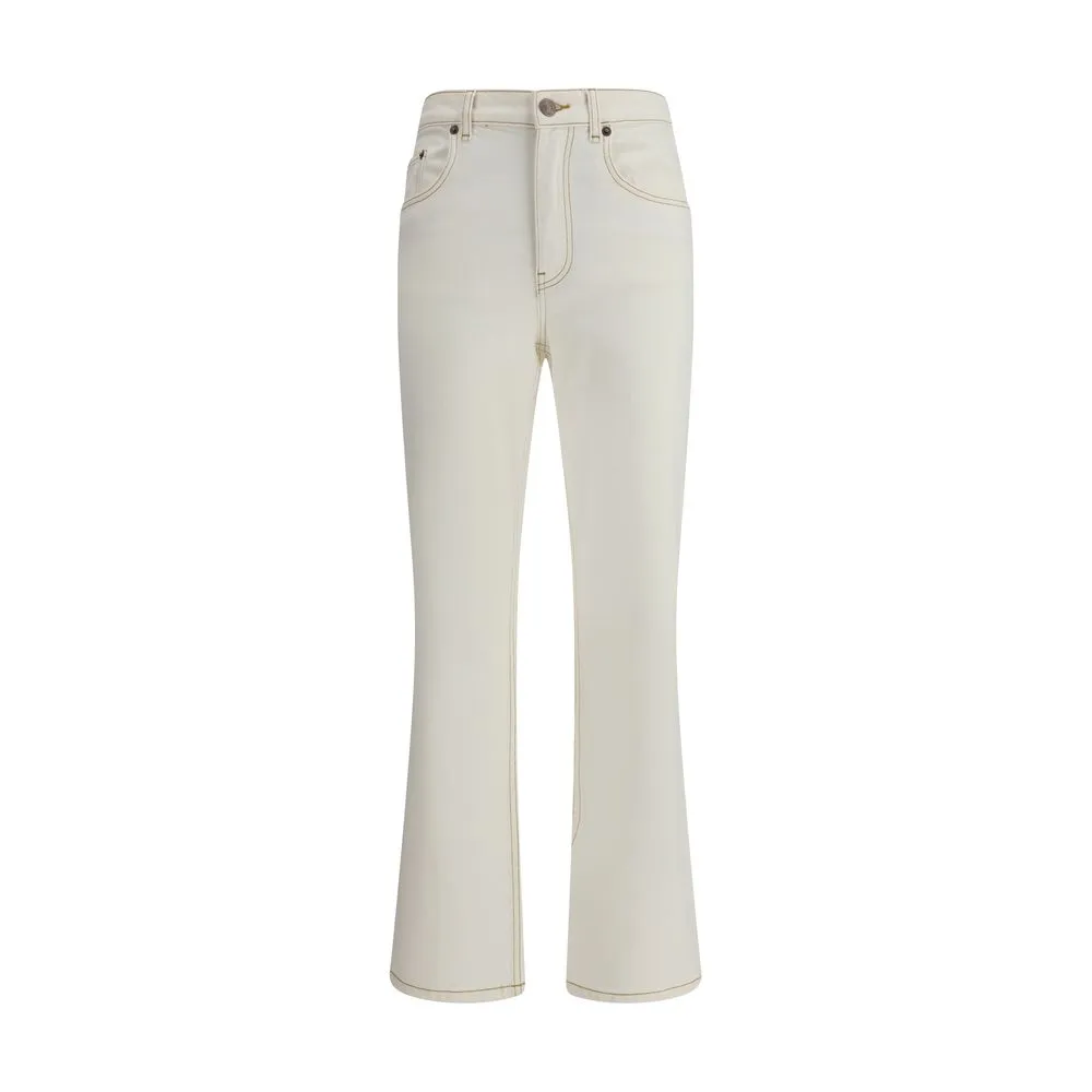 Tory Burch Women's Cropped flare Jeans