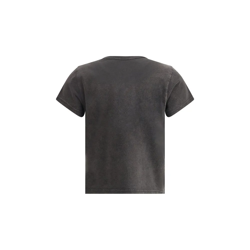 Alexander Wang Women's Cropped Graphic T-Shirt