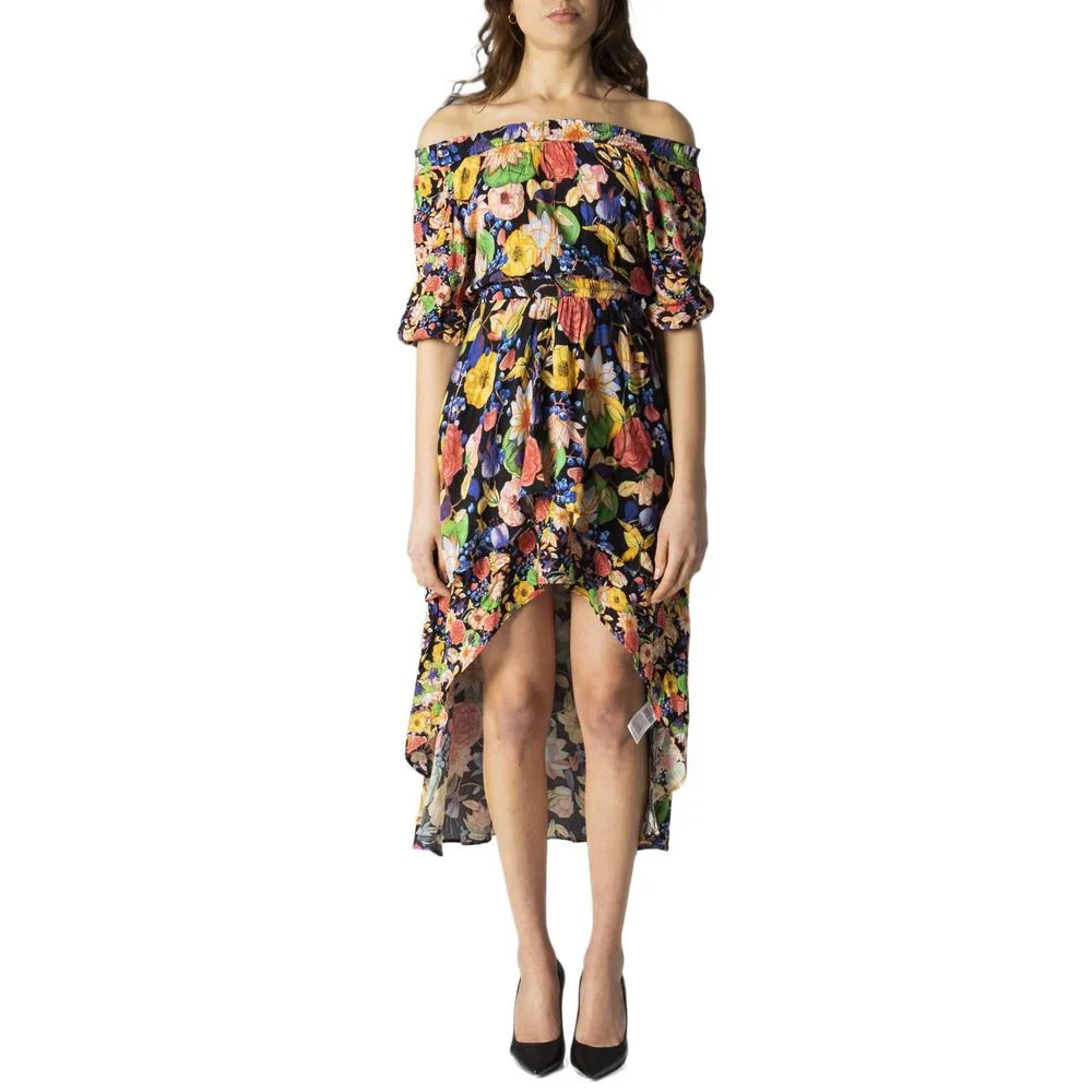 Desigual Women's Yellow Viscose Dress