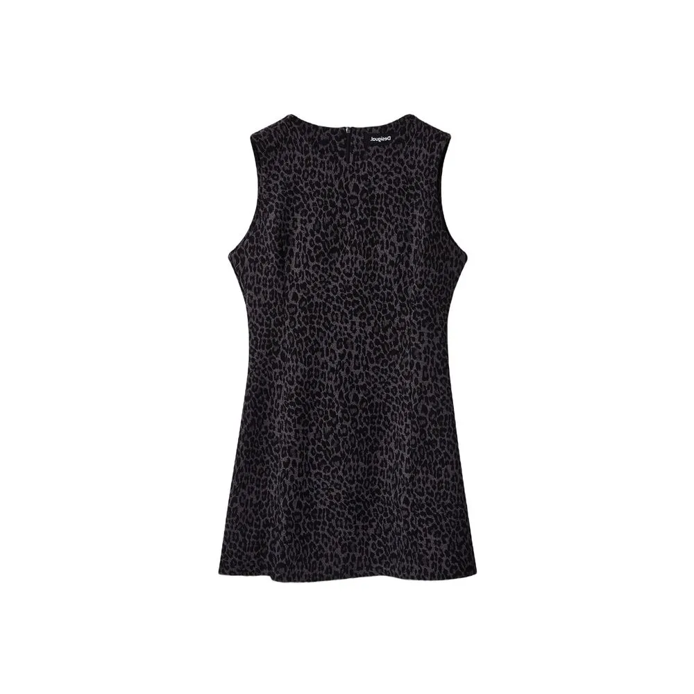 Desigual Women's Black Viscose Dress