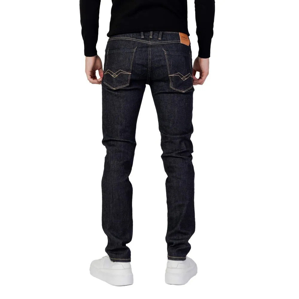 Replay Men's Blue Cotton Jeans & Pant