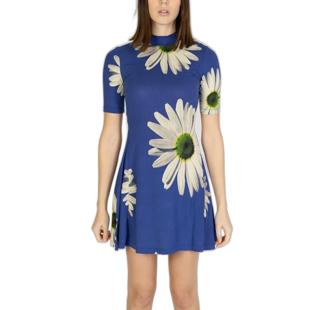 Desigual Women's Blue Viscose Dress