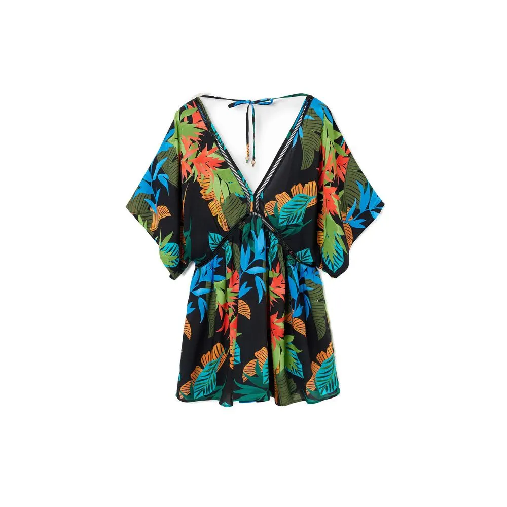 Desigual Women's Black Viscose Dress
