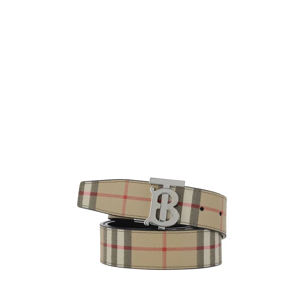 Burberry Men's Archivio Check reversible Belt