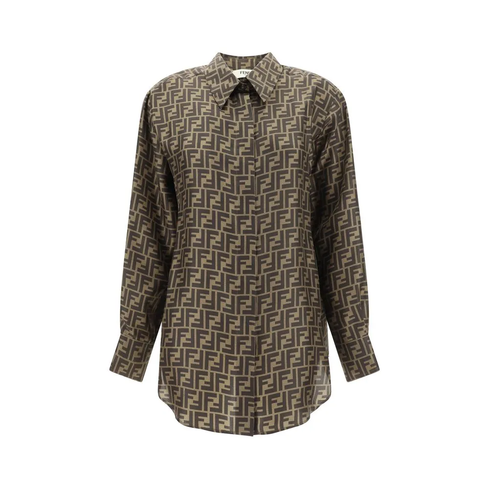 Fendi Women's Twill Shirt