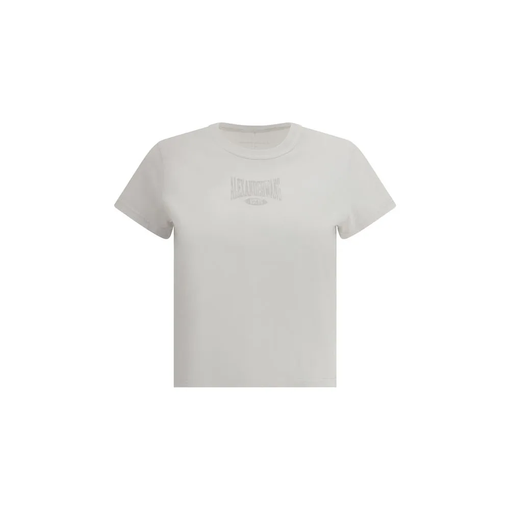 Alexander Wang Women's Cropped Graphic T-Shirt