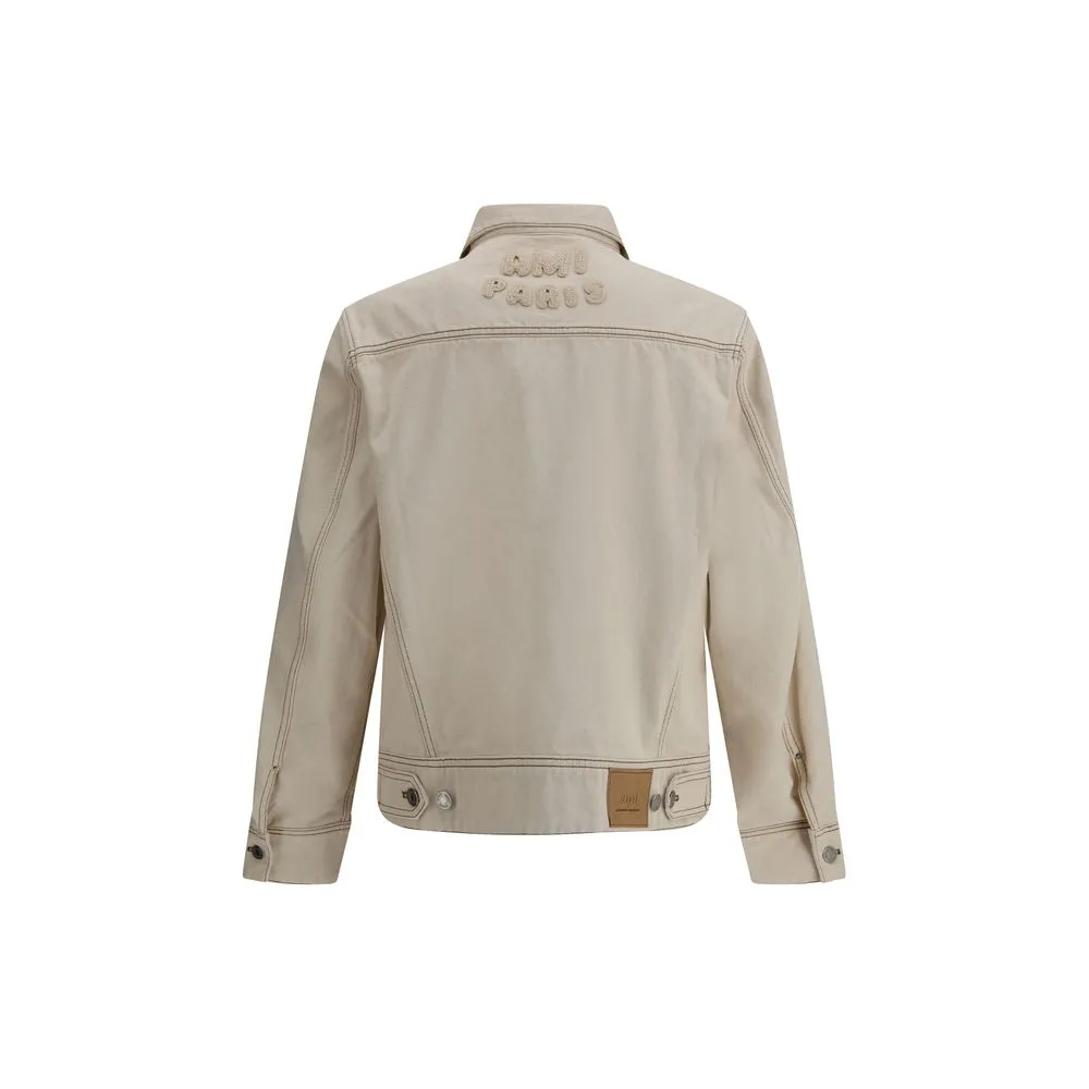 Ami Paris Men's Denim Jacket