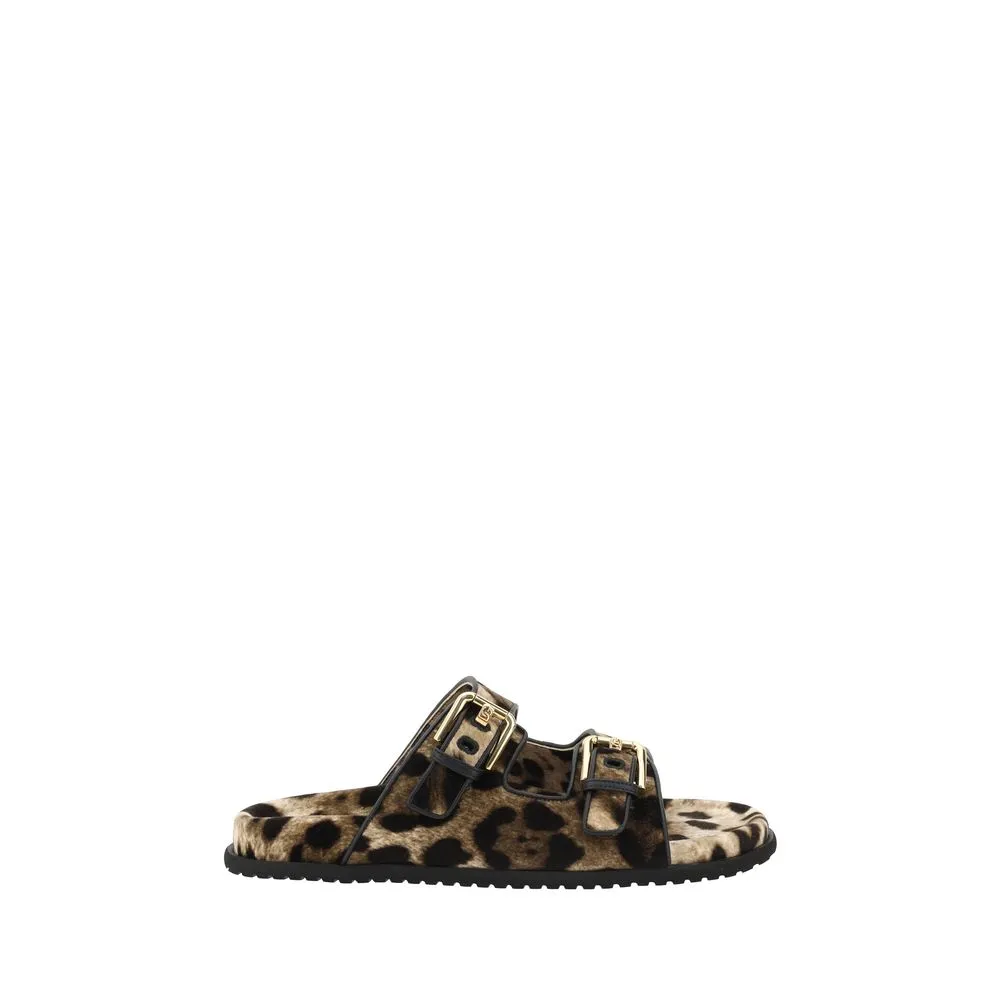 Dolce & Gabbana Women's Animal print Sandals