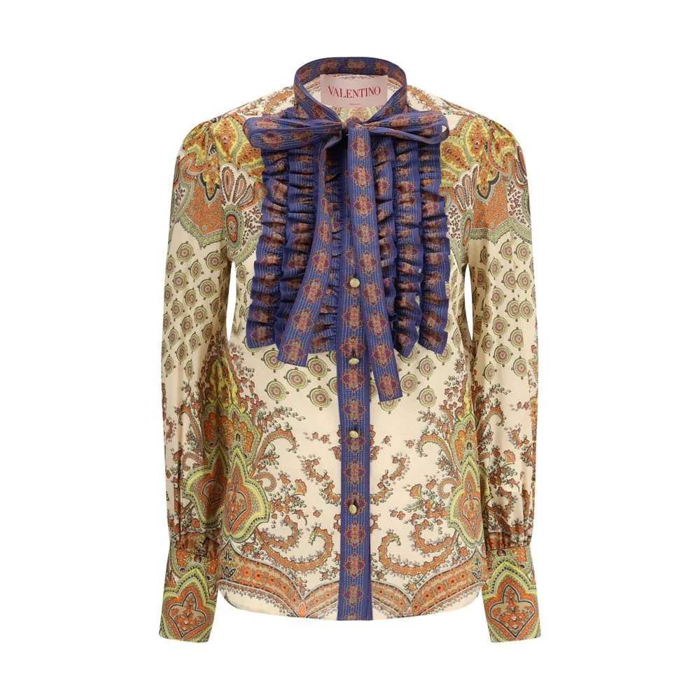 Valentino Women's Multicolor Voyage Shirt