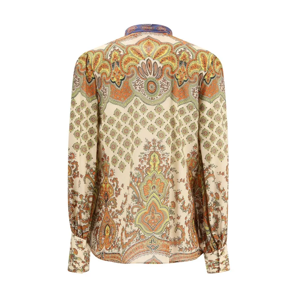 Valentino Women's Multicolor Voyage Shirt