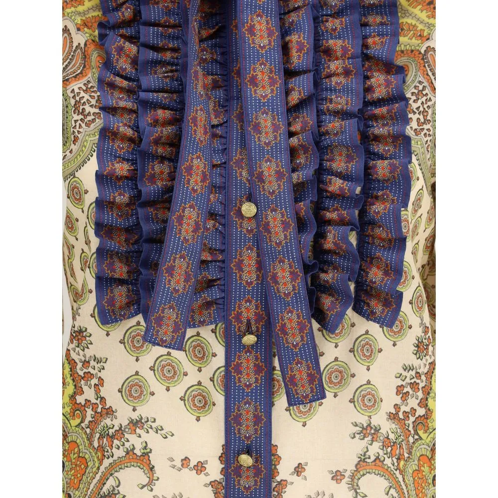 Valentino Women's Multicolor Voyage Shirt