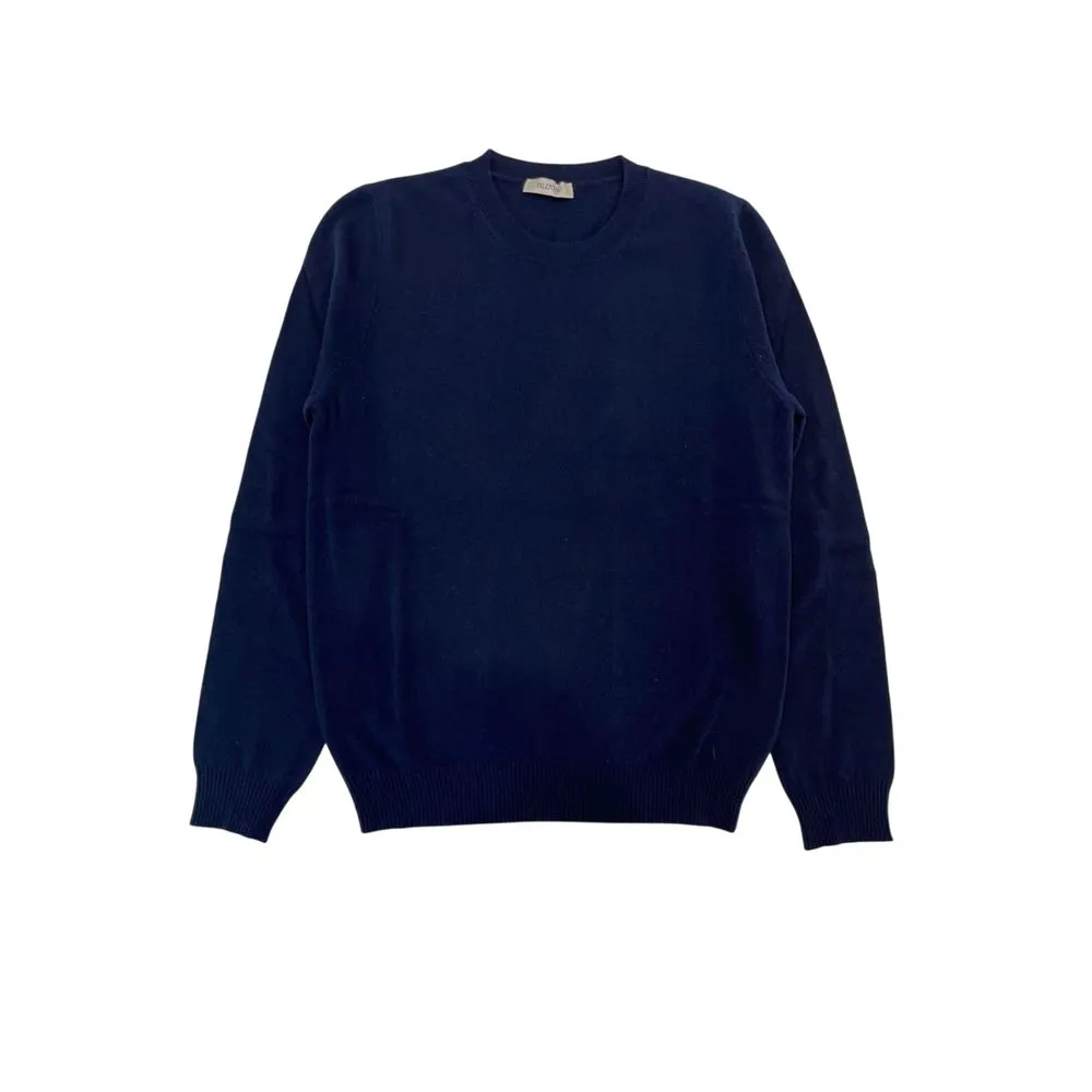 Valentino Men's Blue Virgin Wool Men's Sweater