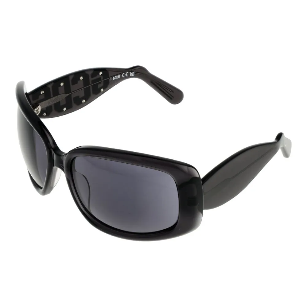 GCDS Unisex Black Unisex Sunglasses
