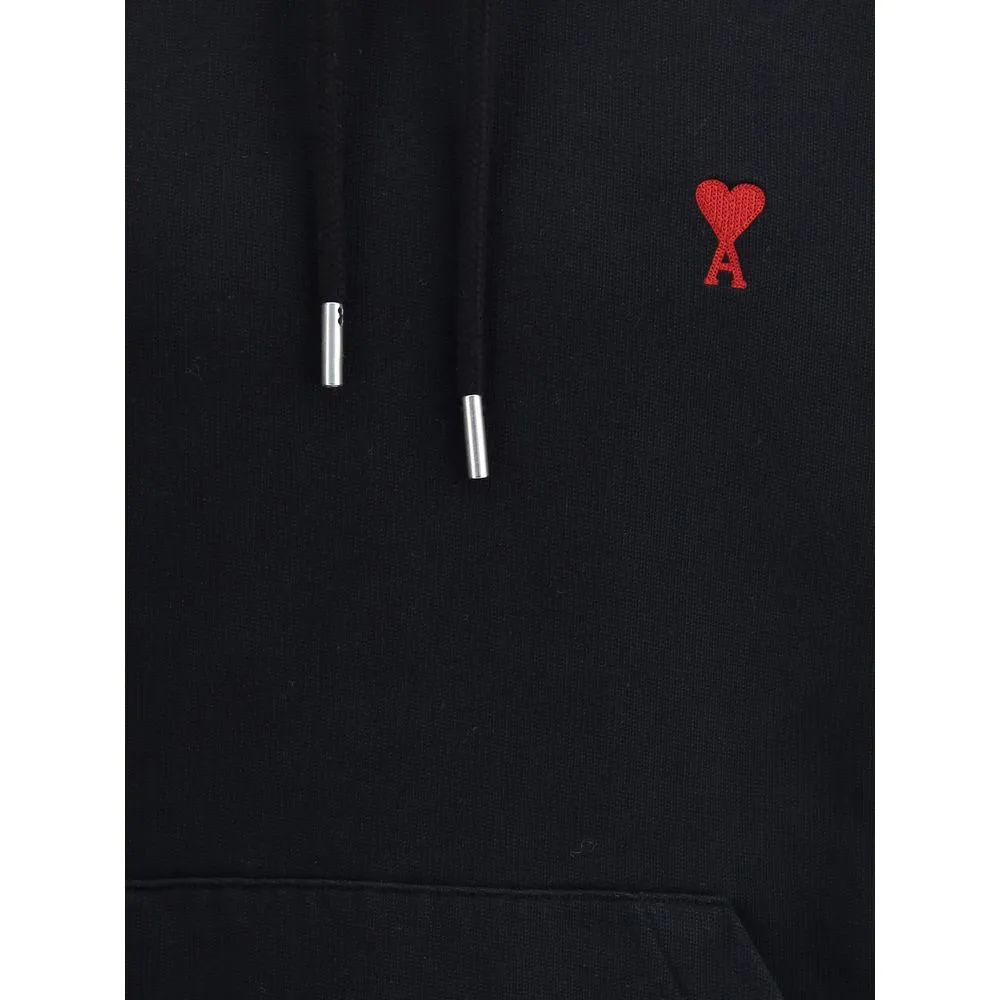 Ami Paris Men's Logoed Hoodie