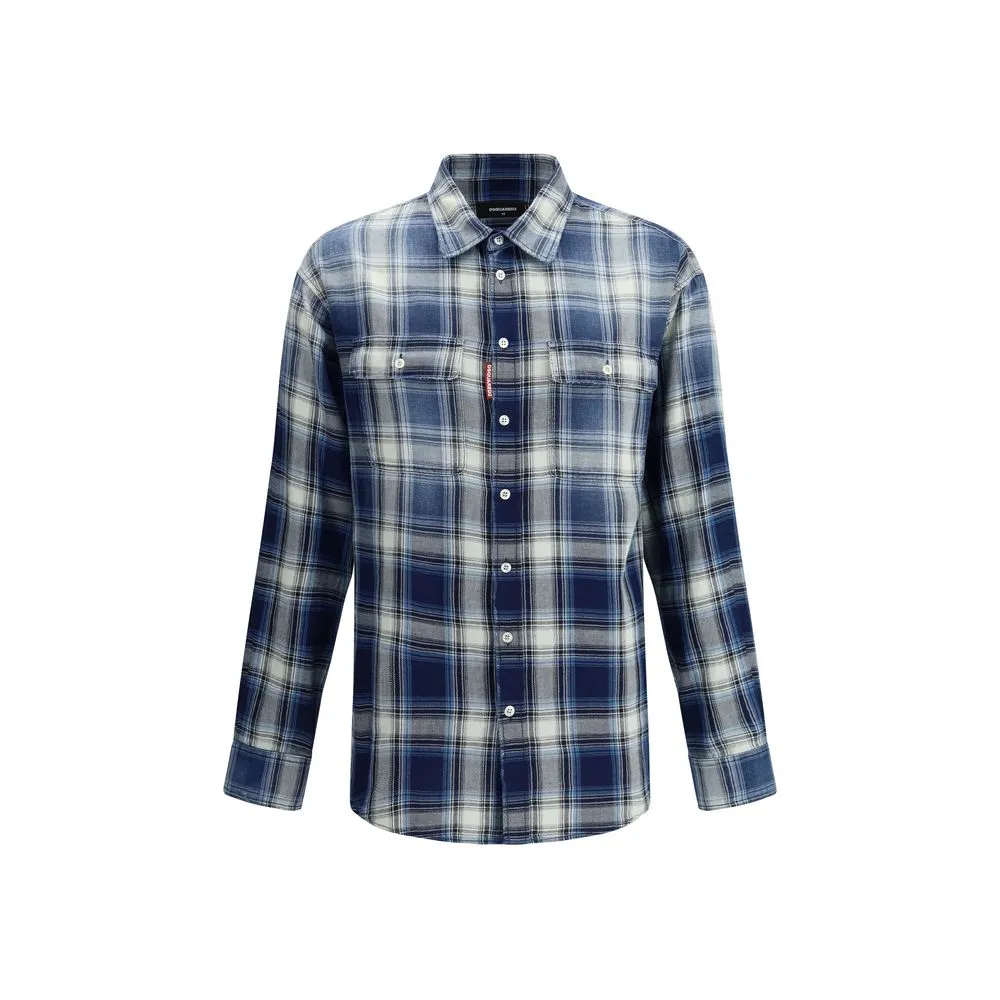 Dsquared² Men's Cotton check Shirt