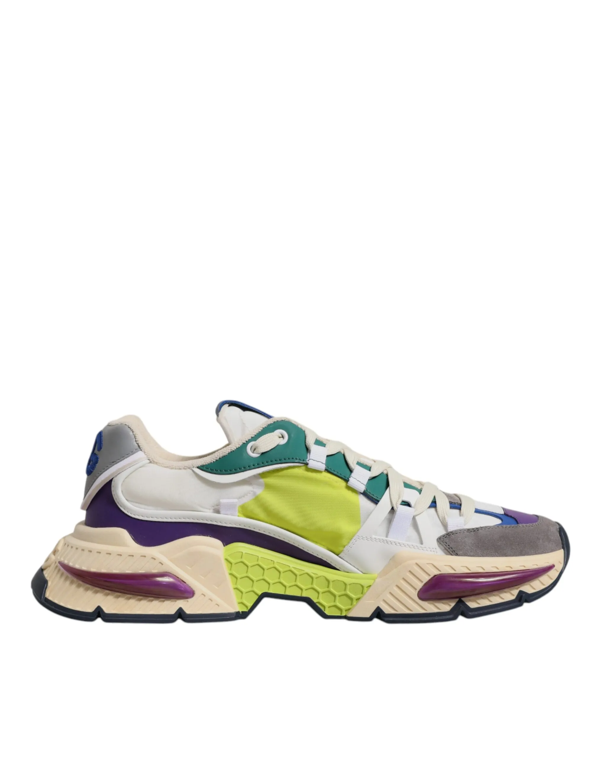 Dolce & Gabbana Men's Multicolor Airmaster Low Top Sneakers Shoes