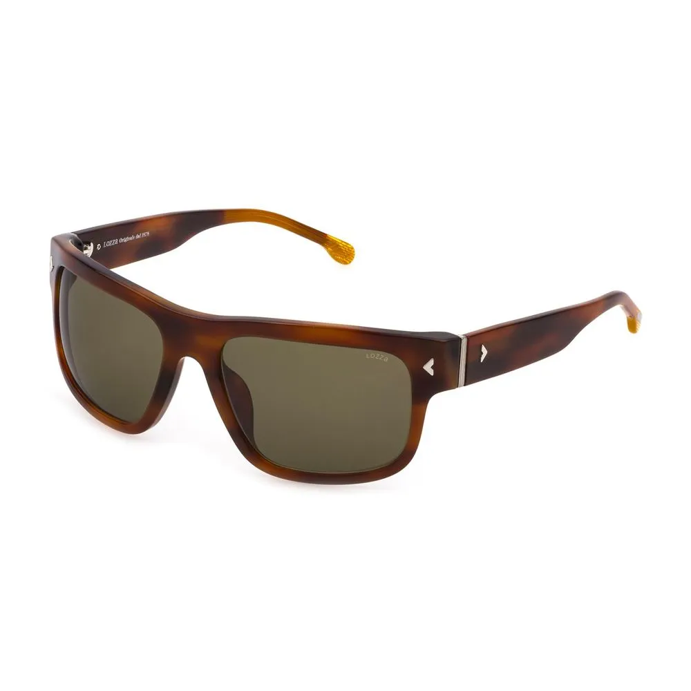 Lozza Men's Brown Acetate Sunglasses
