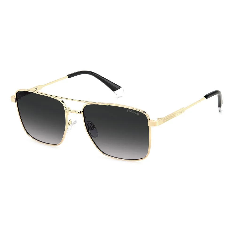 Polaroid Men's Gold Metal Sunglasses