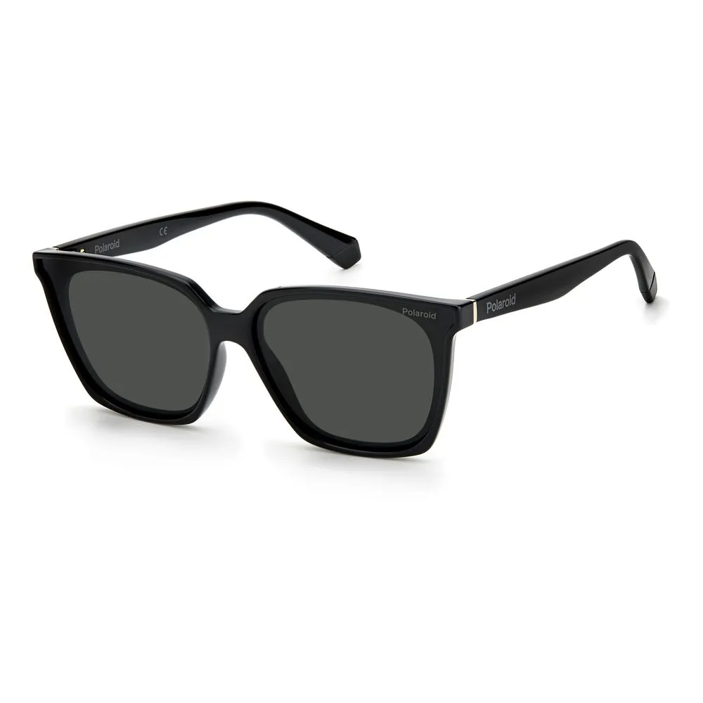 Polaroid Women's Black Plastic Sunglasses