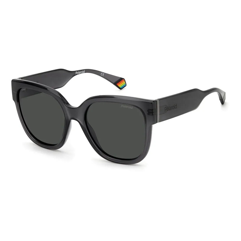 Polaroid Women's Gray Plastic Sunglasses