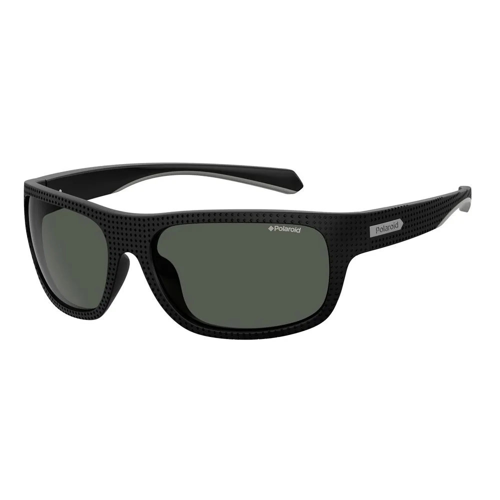 Polaroid Men's Black Injected Sunglasses