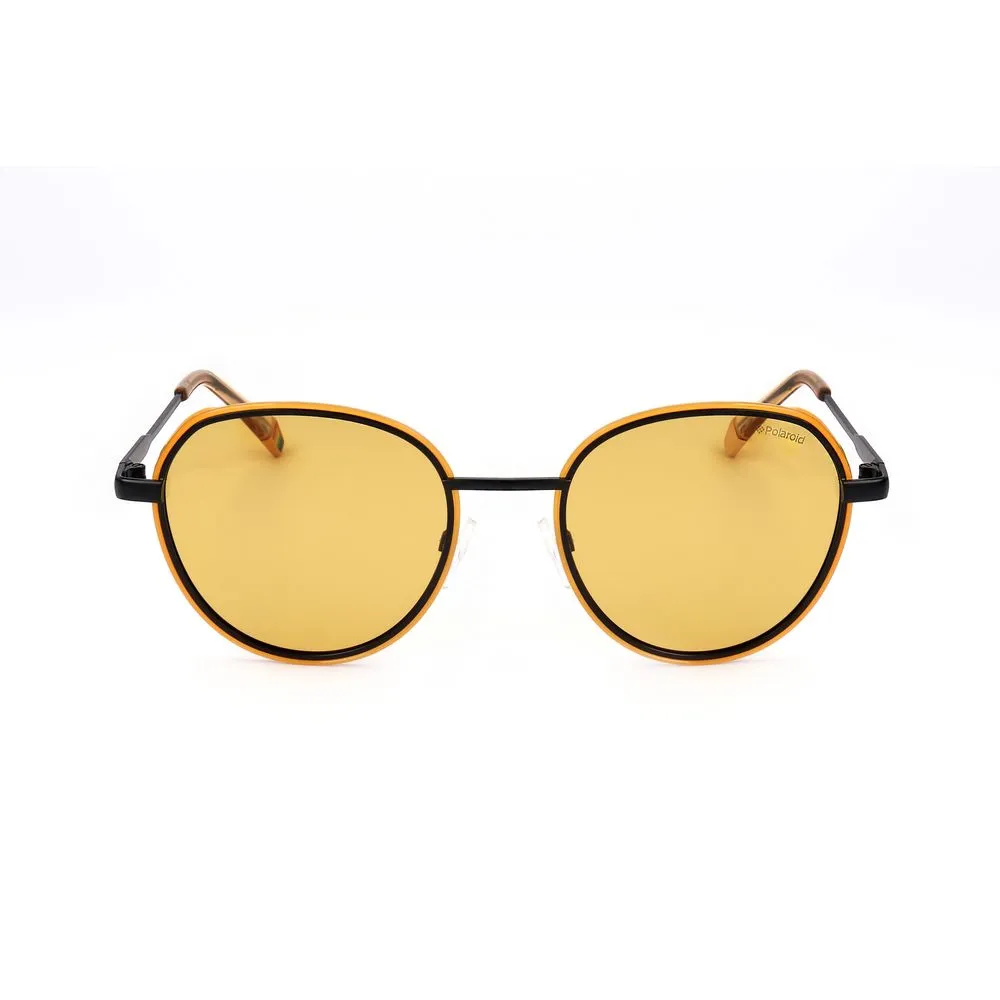Polaroid Unisex Yellow Metal Sunglasses