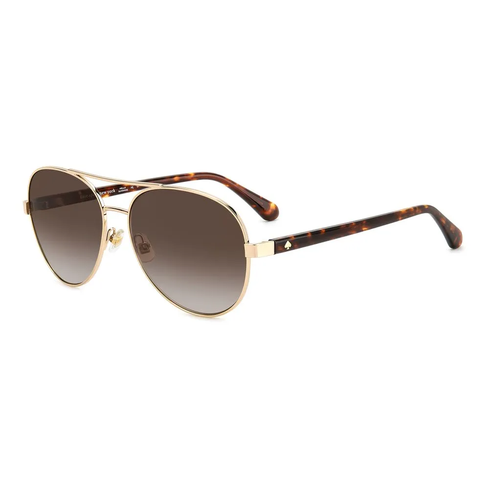 Kate Spade Women's Gold Metal Sunglasses