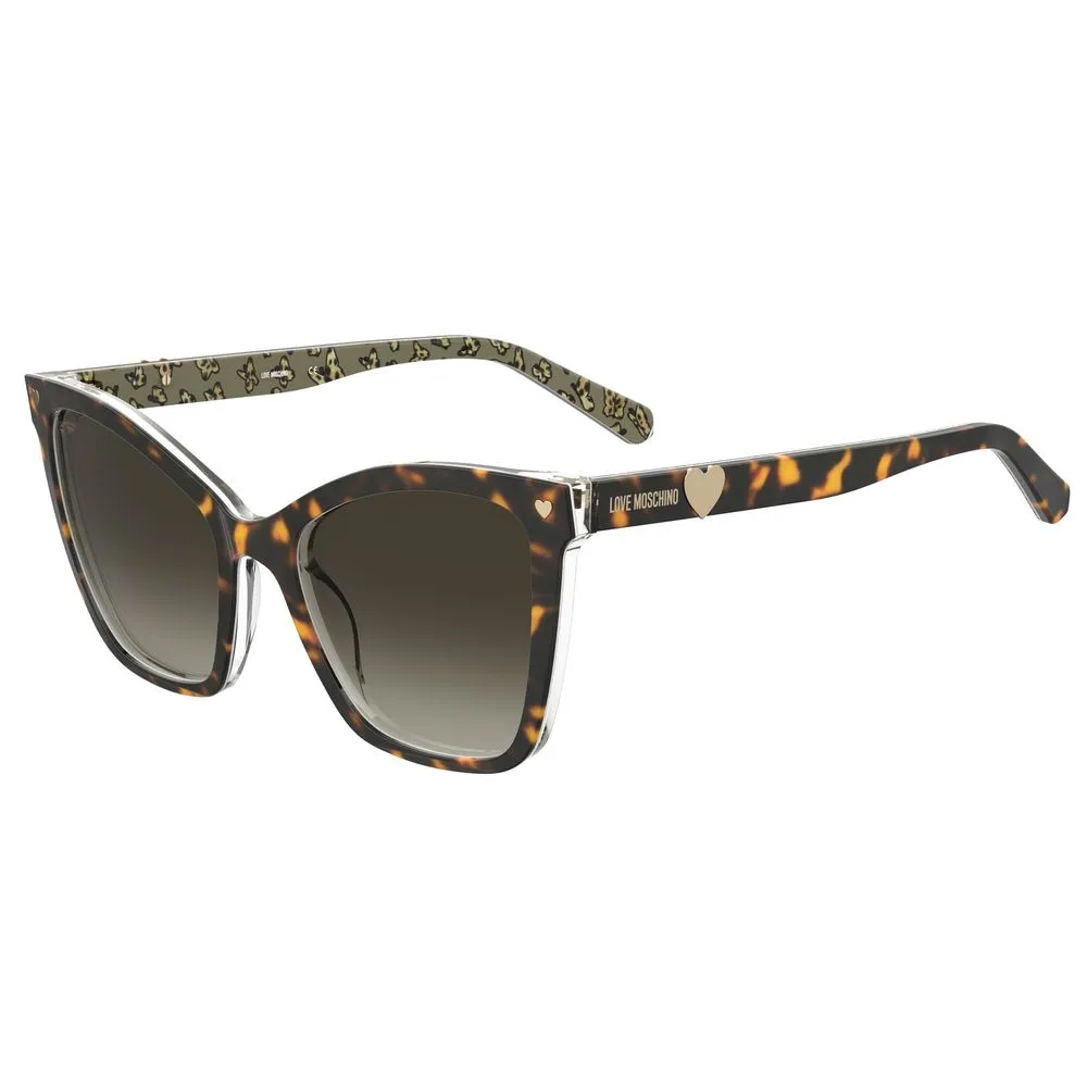 Love Moschino Women's Brown Acetate Sunglasses