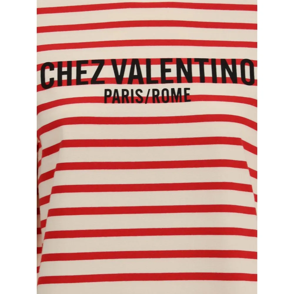 Valentino Women's Striped T-shirt