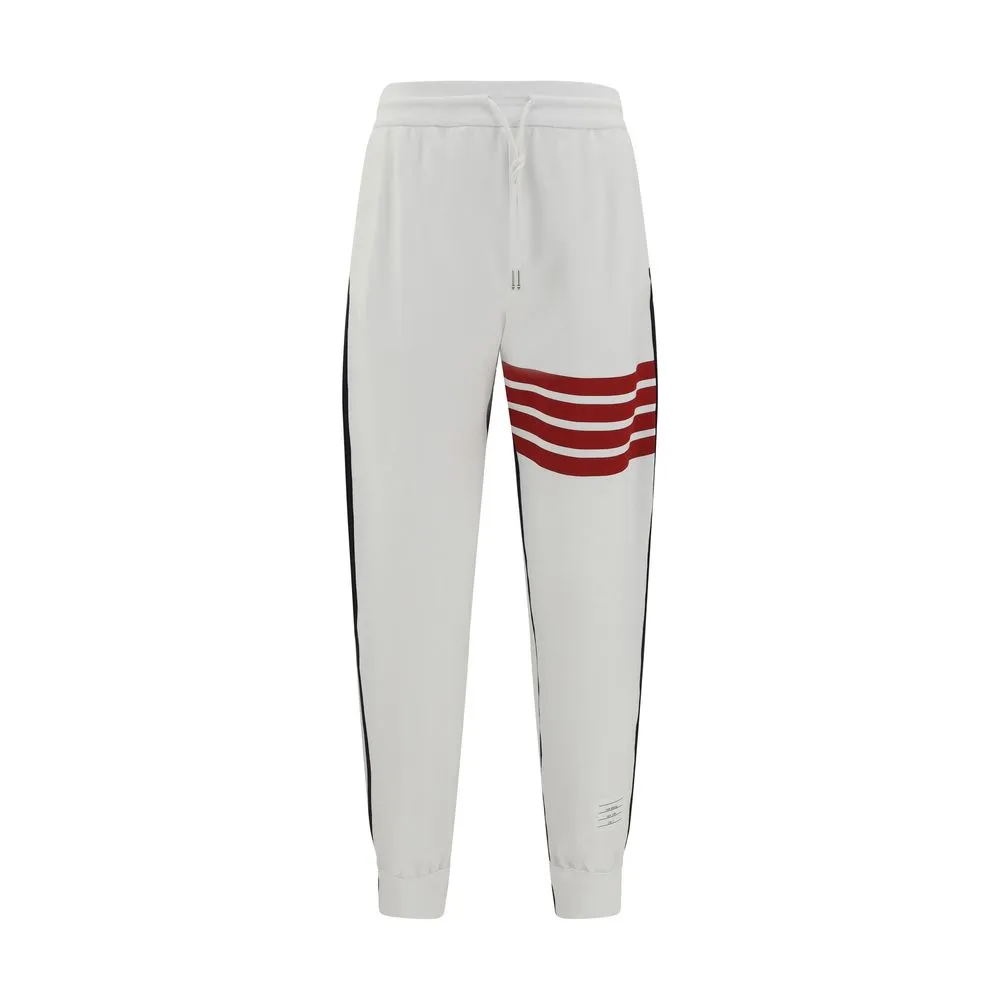 Thom Browne Men's Horizontal banded Sweatpants