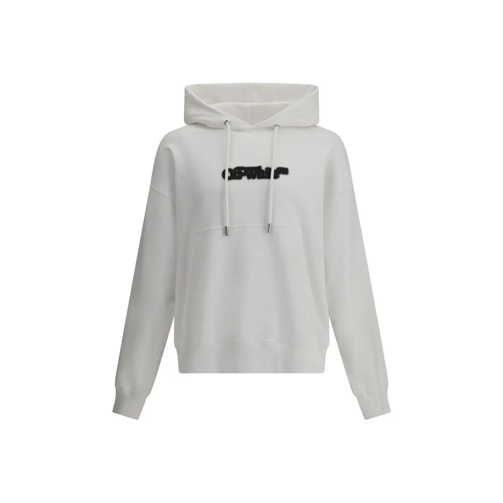 Off-White Men's Spray-printed Hoodie