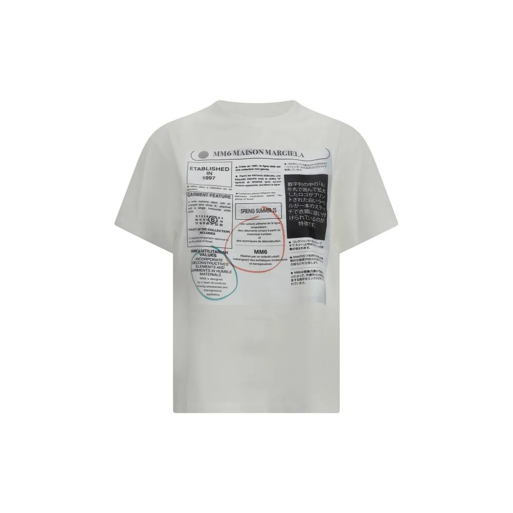 MM6 Women's Maxi print T-shirt