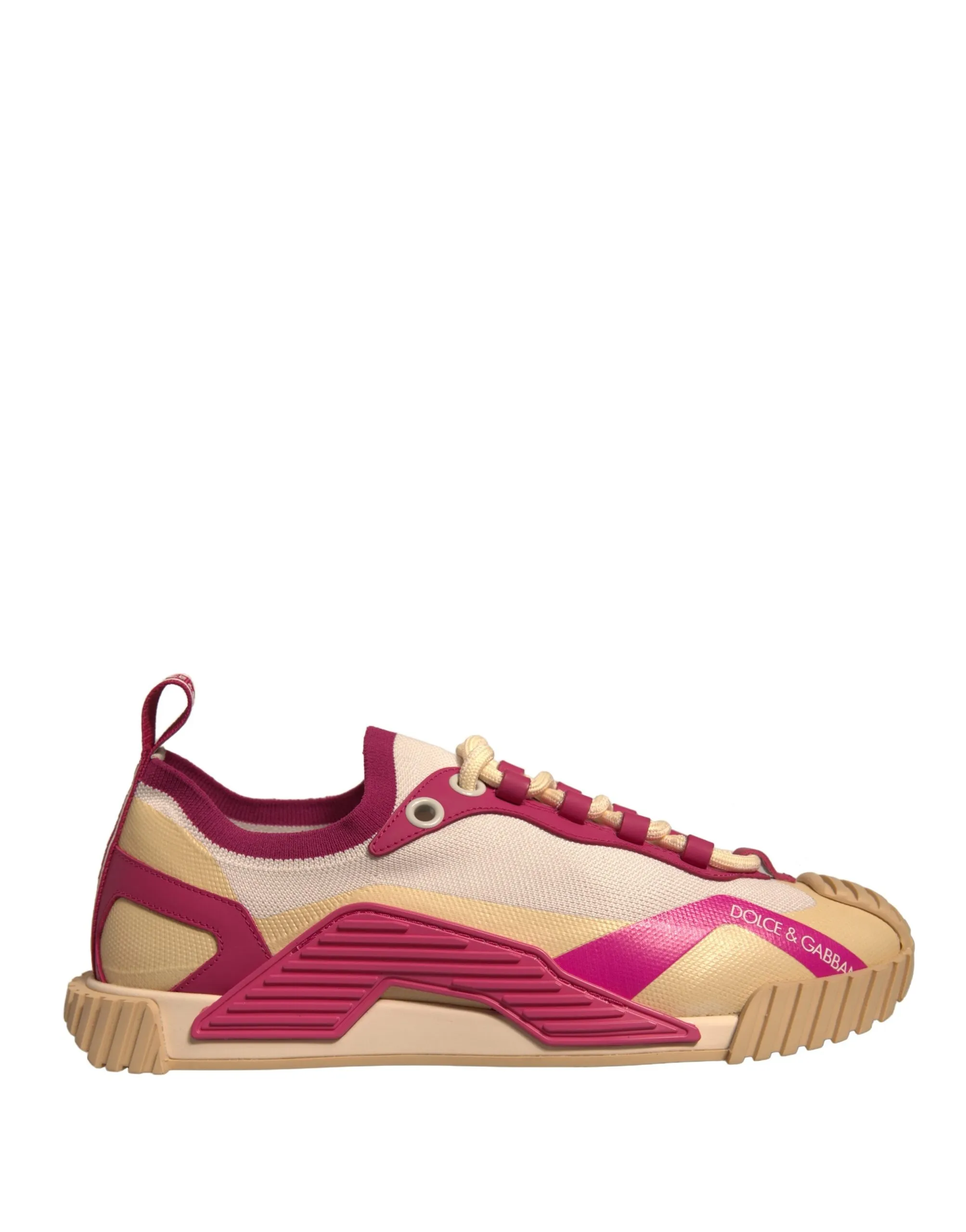 Dolce & Gabbana Women's Multicolor Nylon Low Top NS1 Sneakers Shoes