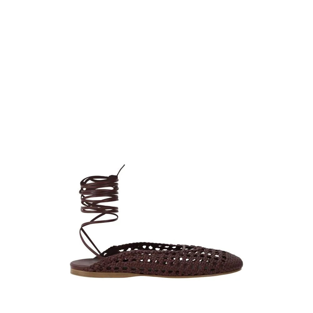Forte_Forte Women's Leather net-effect Mules