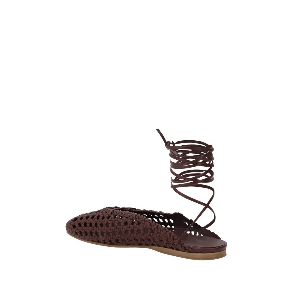 Forte_Forte Women's Leather net-effect Mules