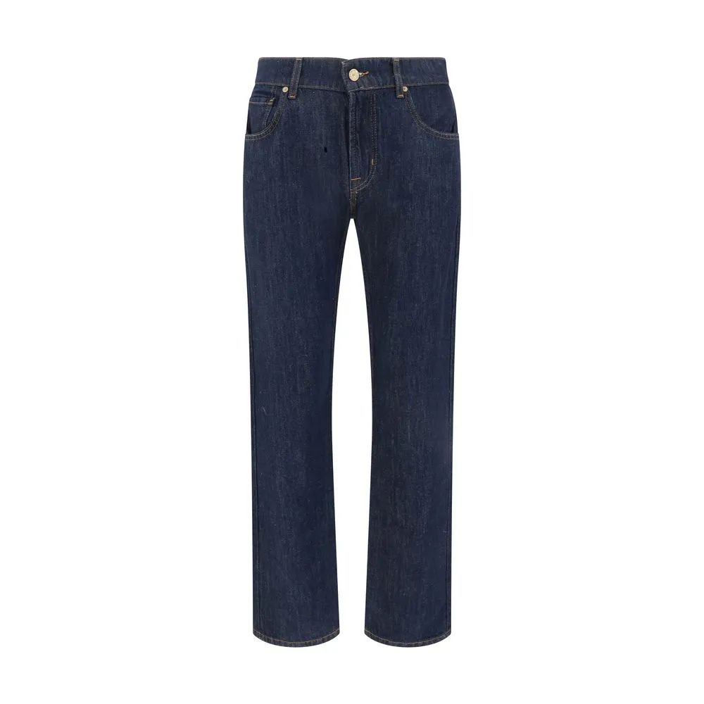 7FOR Men's Straight Jeans