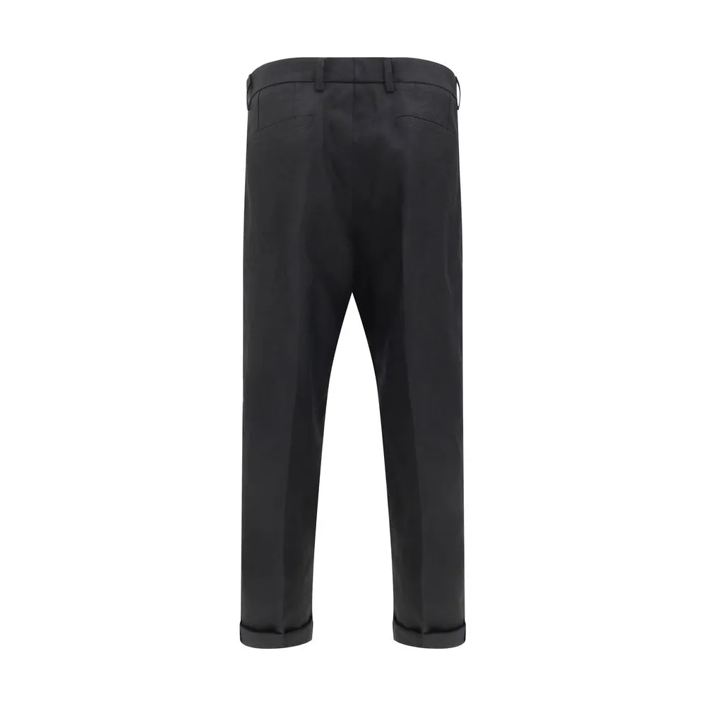 Dolce & Gabbana Men's Linen Pants
