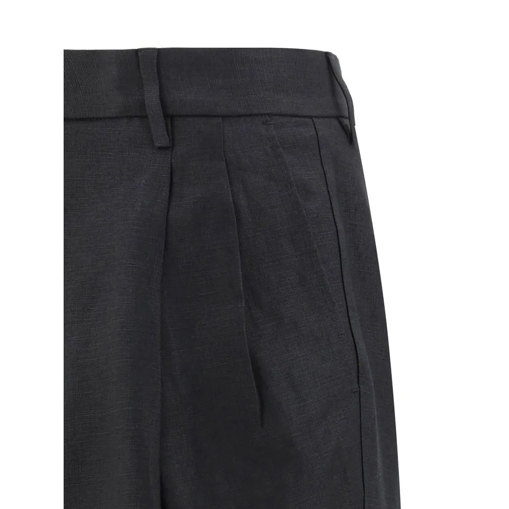 Dolce & Gabbana Men's Linen Pants