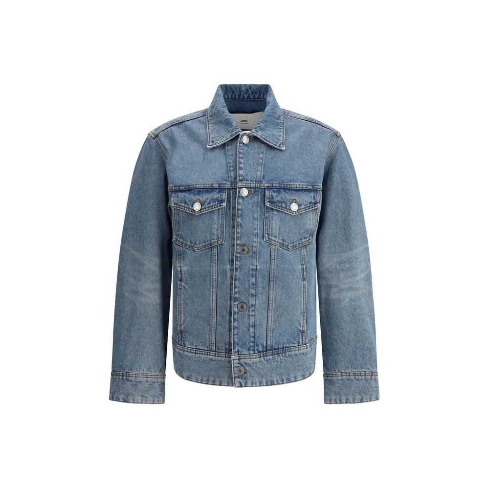 Ami Paris Men's Denim Jacket