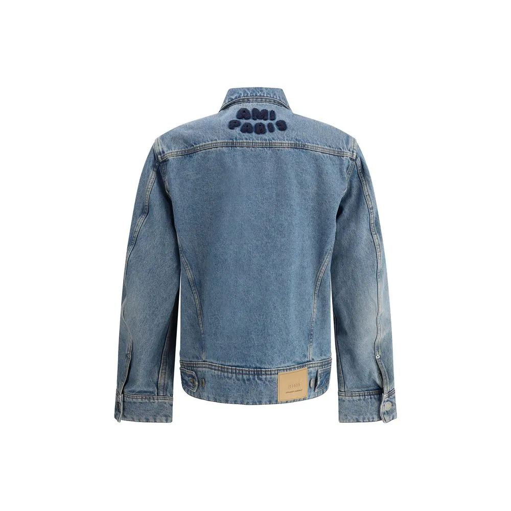 Ami Paris Men's Denim Jacket