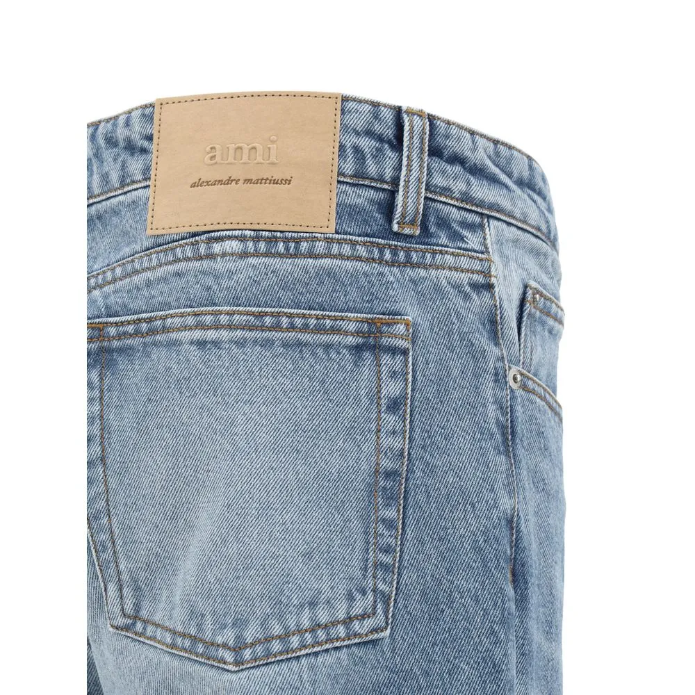 Ami Paris Men's Classic Fit Jeans