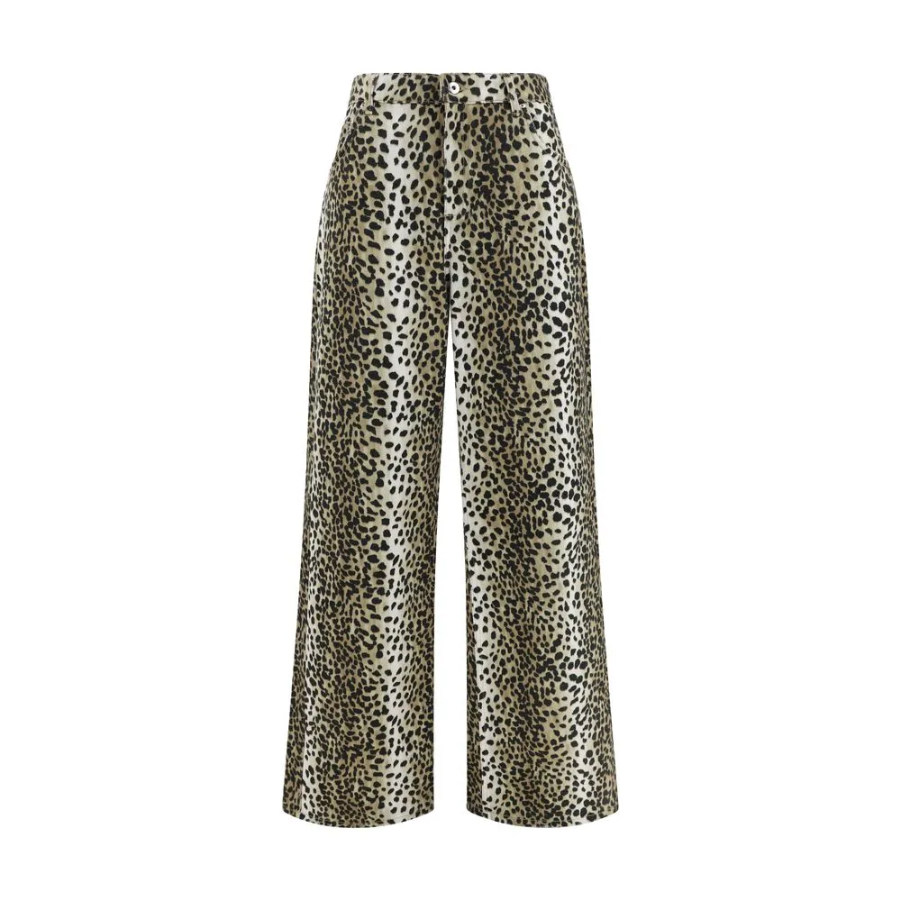 Blumarine Women's Printed boyfriend Jeans