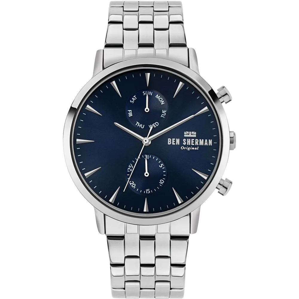 Ben Sherman Men's Gray Stainless Steel Watch